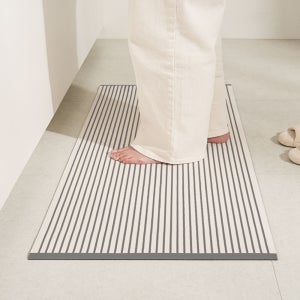 하루의공간 comfy 주방 매트 규조토 발매트 빨아쓰는 욕실 현관 베란다 45x120cm