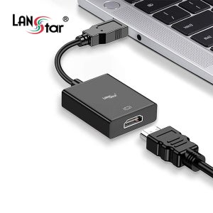 랜스타 LS-UH319-W(N) USB3.0 to HDMI 영상 컨버터 MAC OS 지원