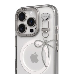 키링 부착 고리 휴대폰 꾸미기 DIY 키체인 하트참 스트링 리본