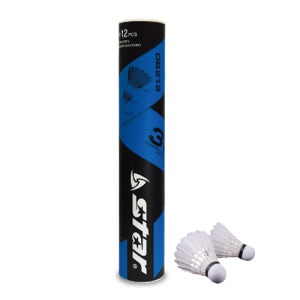 스타 DB212 배드민턴 셔틀콕 오리털 일반용 12개입