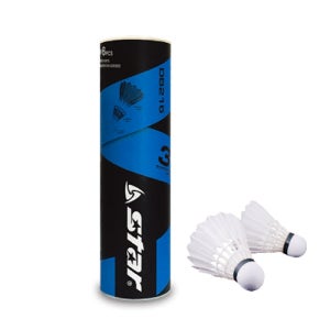 스타 DB216 배드민턴 셔틀콕 오리털 일반용 6개입
