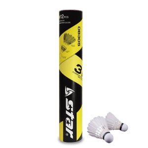 스타 DB305 배드민턴 셔틀콕 오리털 시합용 12개입