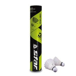 스타 셔틀콕 DB160 12개입 배드민턴 레저용 오리털