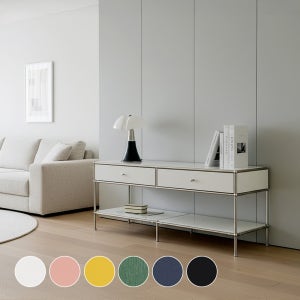 미드센츄리 모듈 가구 수납장 서랍장 거실 2단