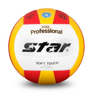 스타 배구공 XQ 프로페셔널 칼라 VB345-34 5호 KVA 공인구