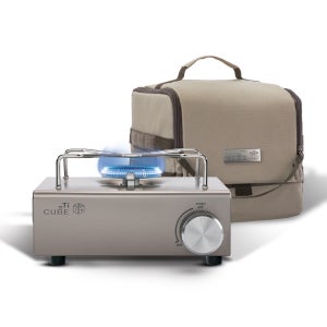 코베아 큐브 티탄 캠핑 미니 버너 가스렌지 스토브 1503T1