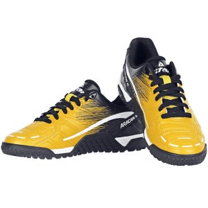 스타 아라칸2 족구화 블랙 옐로우 JS5200-21 멀티 아웃솔 강력한 공격 안정된 수비