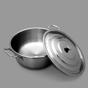 국산 스텐 인덕션 대형 냄비 업소용 국통 킹센스 통3중 국솥 30cm