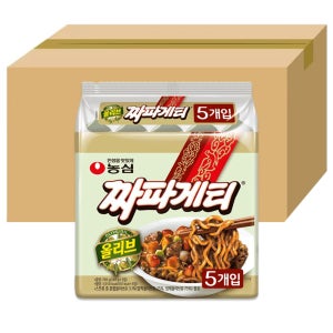 농심 짜파게티 봉지라면 140gX40봉 1박스