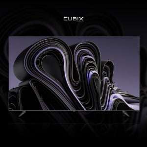 큐빅스 구글 스마트 QLED 215cm(85인치) UHD 4K TV