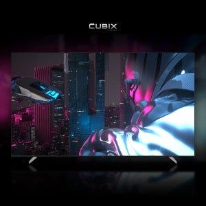 큐빅스 구글 스마트 QLED 254cm(100인치) UHD 4K TV