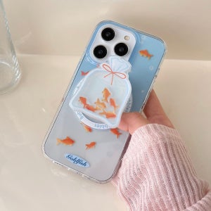 금붕어 맥세이프 케이스 어항 물고기 스마트톡 아이폰16 프로 케이스