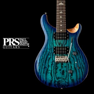 PRS SE 2025 Custom 24 Burled Ash Exotic Ltd 레이크 블루