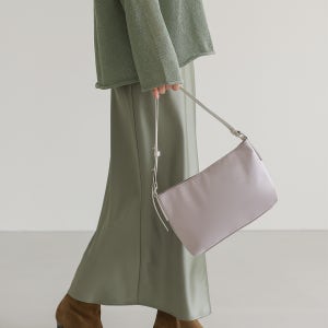 킬리안 라드 나일론 숄더백 2color 미니 바게트 소가죽 핸들 방수 데일리 가방