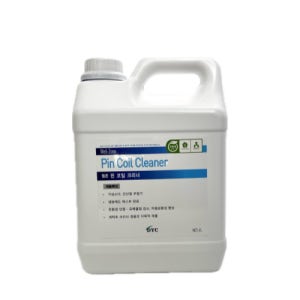 웰존핀코일크리너 4L 4개 1박스 친환경 에어컨세척제 에바세정제