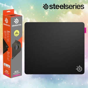 [국내정품] 스틸시리즈 QCK PRO 퍼포먼스 게이밍 마우스패드 블랙, 스피드 L