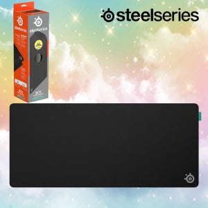 [국내정품] 스틸시리즈 QCK PRO 퍼포먼스 게이밍 마우스패드 블랙, 밸런스 XL 장패드
