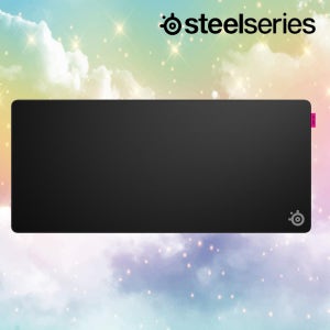[국내정품] 스틸시리즈 QCK PRO 퍼포먼스 게이밍 마우스패드 블랙, 스피드 XL 장패드