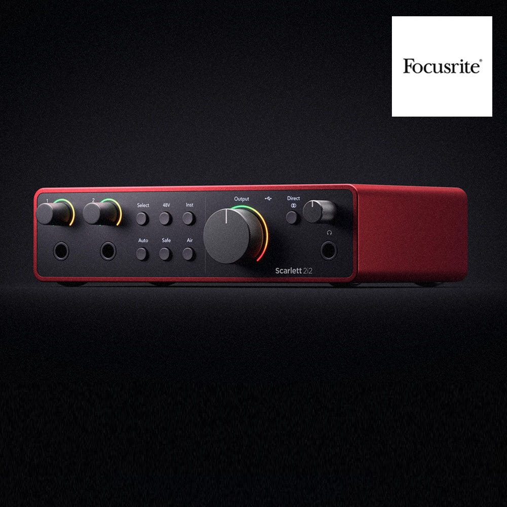 Focusrite Scarlett 2i2 (포커스라이트 스칼렛 2i2)