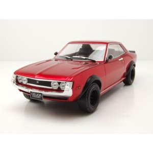 ixo 1:18 토요타 셀리카 2000 GT 1977 레드 자동차 모형 다이캐스트