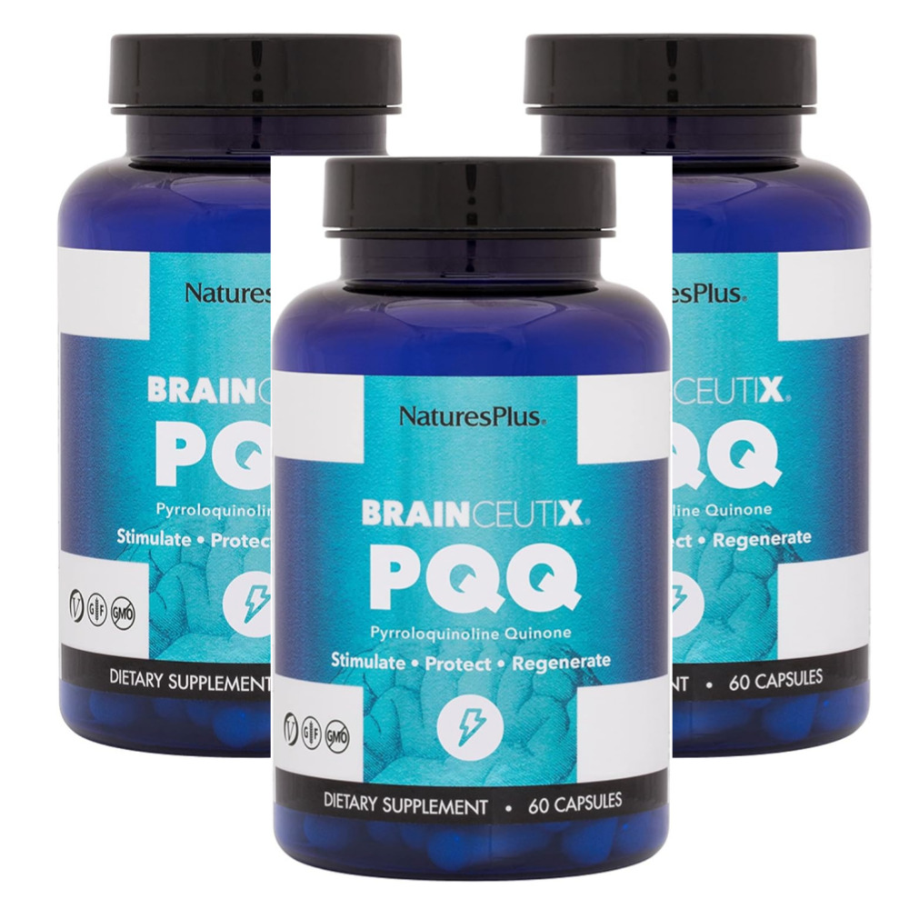 BrainCeutix PQQ 네이처스플러스 20mg 캡슐 60정, 3통