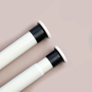 힘센압축봉 310-360cm 화이트 커튼봉 무타공 32MM 두꺼움