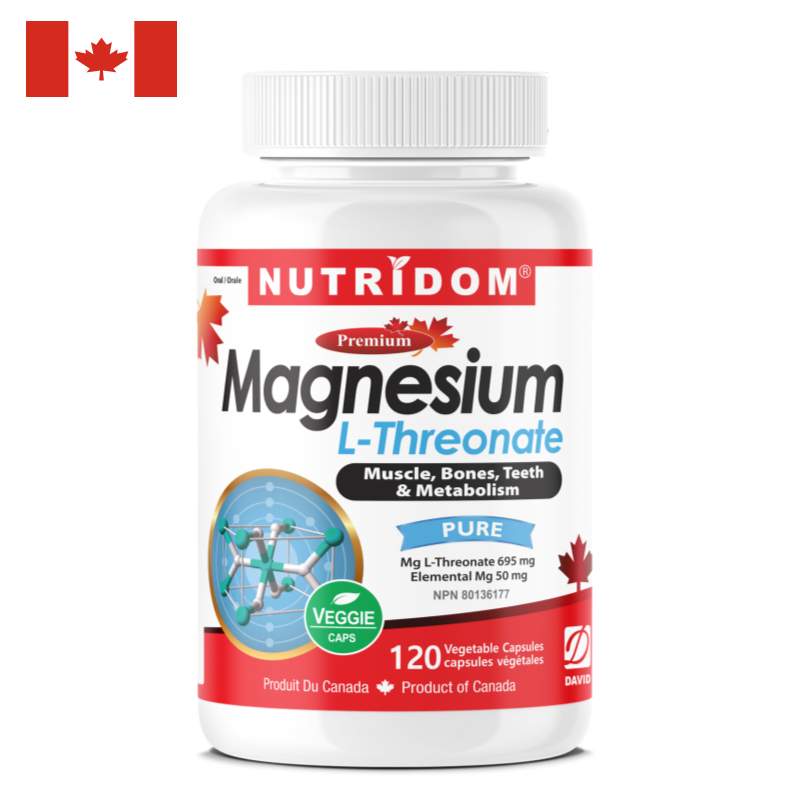 뉴트리돔 마그네슘 트레온산 트레오네이트 695mg 120정 식물성캡슐 N312