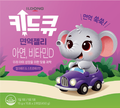 일동 키드큐 면역젤리 15포
