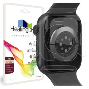 애플워치7 45mm 프라임 고광택 측후면필름 2매