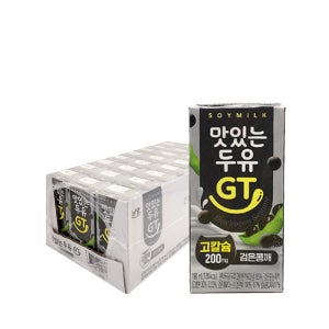 남양유업 맛있는두유 GT 고칼슘 검은콩 깨 190ml X 24개입(케이스포함)