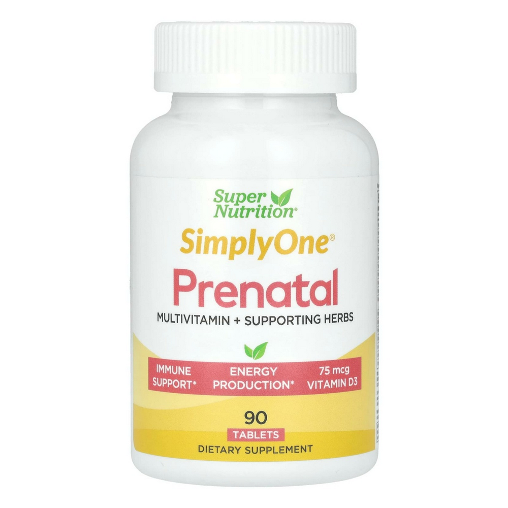 수퍼뉴트리션 심플리원 프리네이탈 <b>트리플파워 멀티비타민</b> 90타블렛