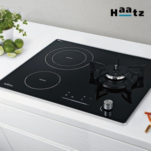 하츠 하이브리드 3구 GEC-3601GARH 하이라이트 가스레인지 쿡탑 후드연동