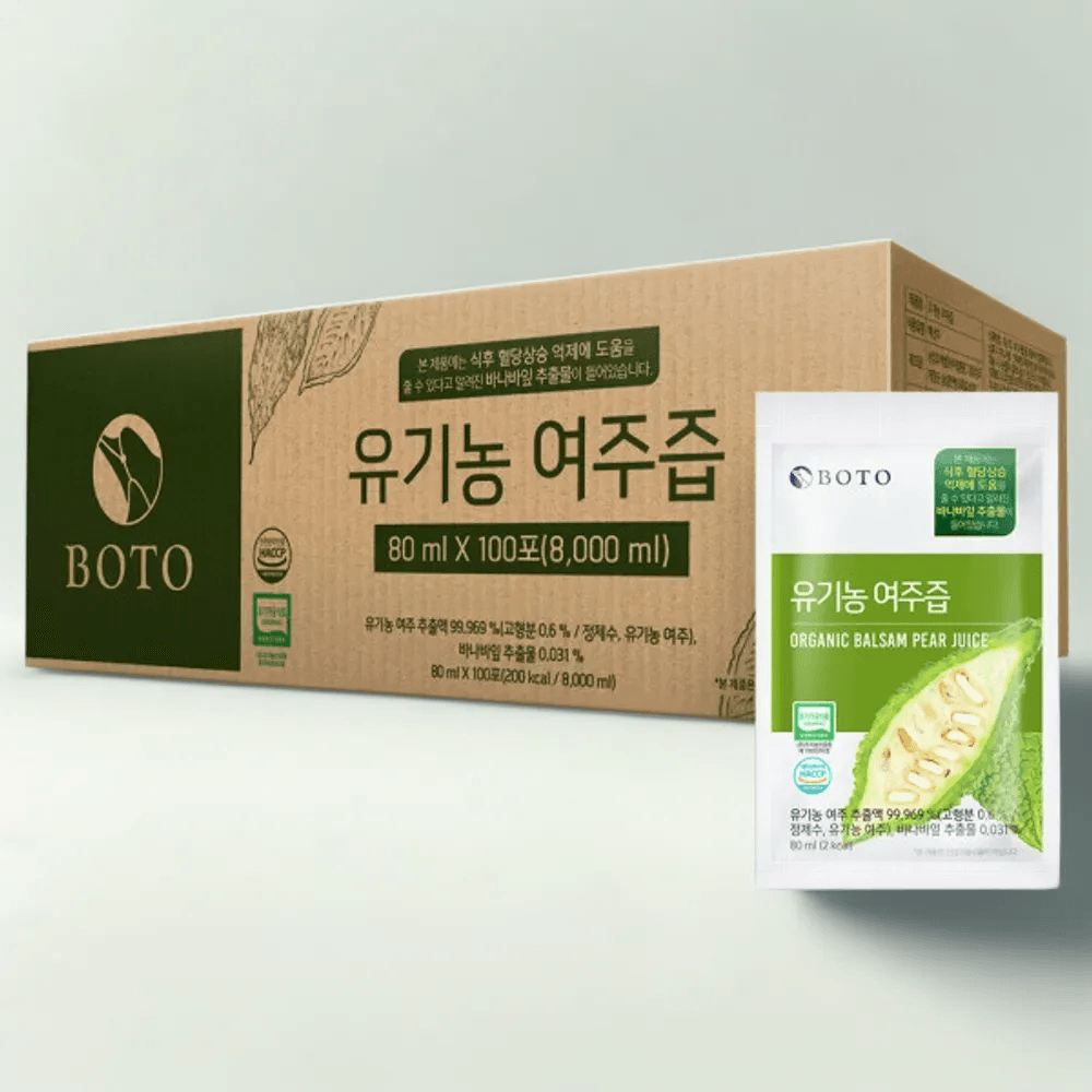 기능성 음료 유기농 여주즙 80ml 100포