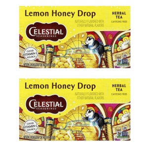 셀레스티얼 레몬 허니드롭 허브티 (레몬그라스 비타민C 함유) 16티백 22g (2개세트)