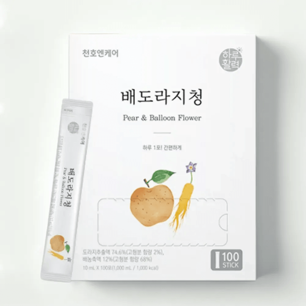 건강 음료 배도라지청 스틱 10ml 100포 /실속형 /국산 생 도라지 /환절기 건강템 /천호식품