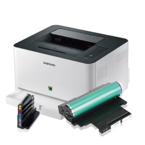 삼성 프린터 컬러 레이저 프린트 SL-C513 가정용 업무용 사무용 소형 프린트기 토너 미포함