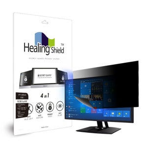 모니터 보안필름 32 와이드 항균 블루라이트차단 양면 정보보안기 698.7x394.3mm