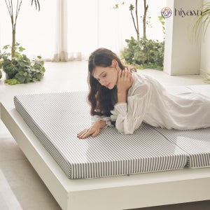 하이얀 허리편한 고밀도 탄탄토퍼 접이식 토퍼 매트리스 HR고밀도폼 15cm 멀티싱글 MS