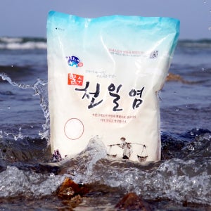간수 뺀 천일염 미네랄 신안 굵은소금 3kg, 1개
