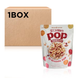 오리온 그래놀라팝 크랜베리 아몬드 370g 8입