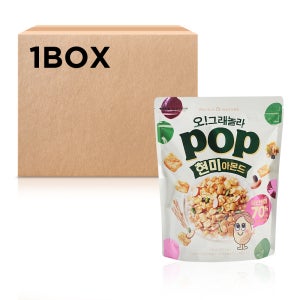 오리온 그래놀라팝 현미 아몬드 340g 8입