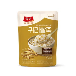 동원 양반 귀리쌀죽 파우치 (행사) 400g, 1개
