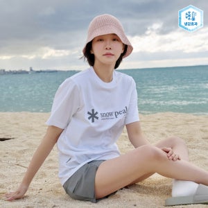 [스노우피크 어패럴] 아스킨 빅로고 반팔 티셔츠 Off White (S25MUFTS67)