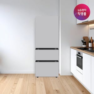[LG전자 직영]LG 디오스 오브제컬렉션 김치톡톡 Z330MRRF21 (327L)