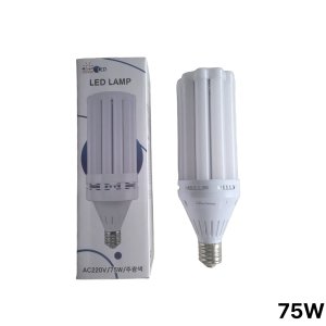 룩스누리 LED 전구 스틱램프 소켓사이즈E39 75w 주광색 공장 램프 콘벌브 KS