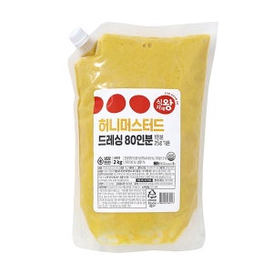 식자재왕 허니머스타드 2kg x 5개