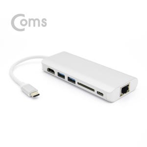 USBC타입 멀티컨버터 HDMI 4K TV출력 기가랜 노트북모니터연결잭 CT310LC