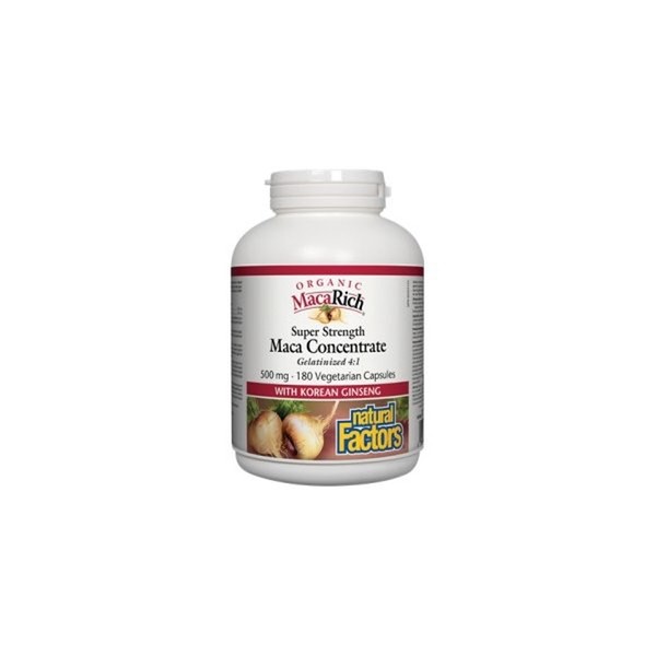 내추럴팩터스 오가닉 마카 리치 500mg 고농축 마카 남자영양제 90정
