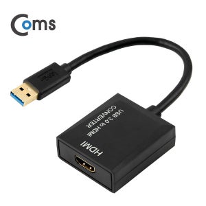 USB3.0 to HDMI컨버터 PNP TV출력 노트북 듀얼모니터연결잭 DM183LC