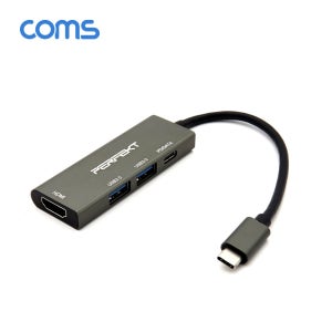 C타입 멀티컨버터 HDMI USB허브 노트북듀얼모니터연결잭 CT049LC
